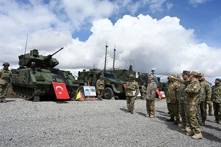 Qarsda Türkiyə - Azərbaycan hərbi təlimi - FOTO