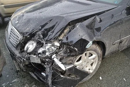 Ağstafada avtomobillər toqquşub, 4 nəfər xəsarət alıb