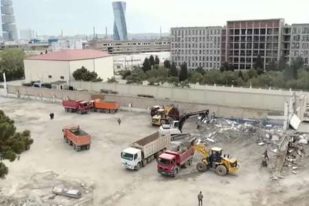 Bakıda nəhəng yol layihəsi: Əsas prospekt Kənar dairəvi yolla birləşir - VİDEO