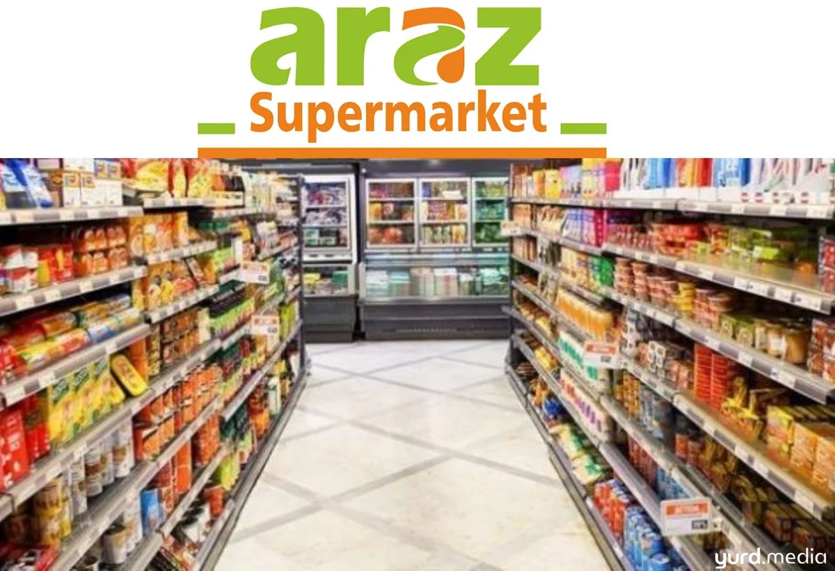 “Araz” marketlərdə ərzaq məhsullarının qiyməti - CƏDVƏL