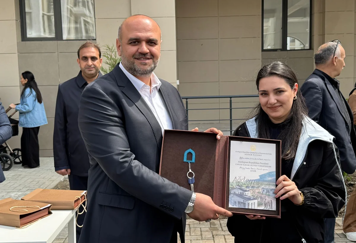 Onlar da Ağdama köçdü - FOTO