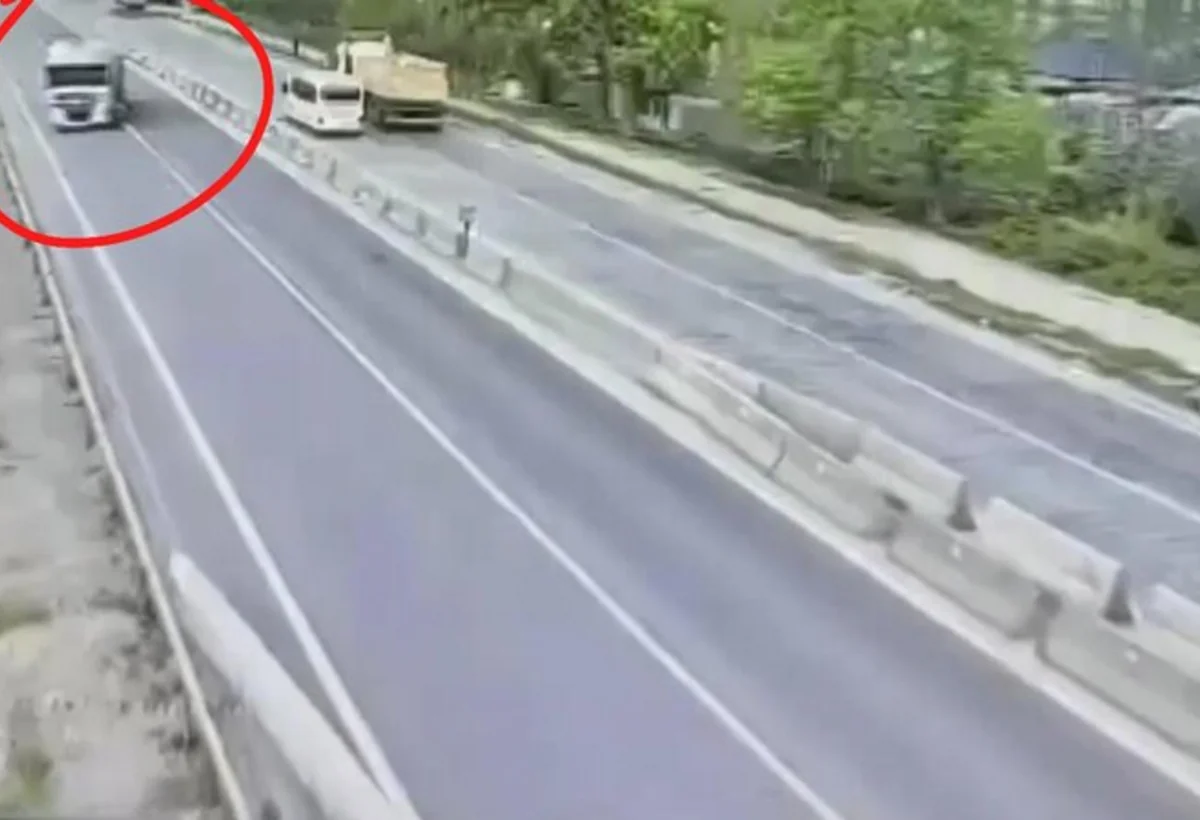 Narkotik vasitənin təsiri altında yük maşını sürən şəxs həbs olunub