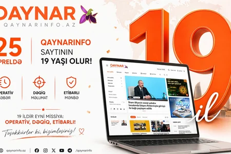 Qaynarinfo.az 19 yaşını qeyd edir