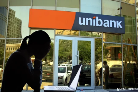Unibankın vaxtı keçmiş kreditləri 64 milyon manatı üstələdi