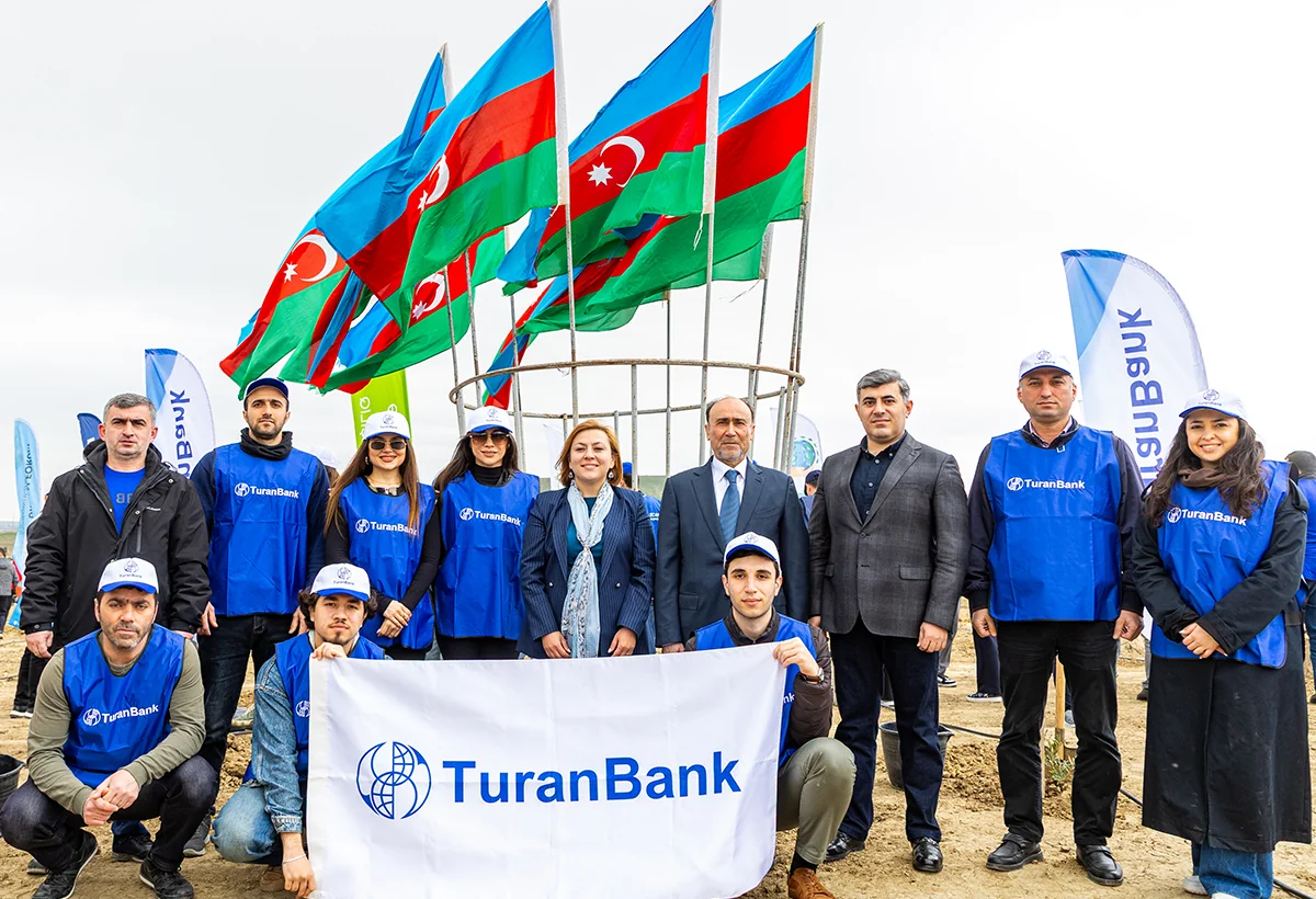 TuranBank-dan “Yaşıl gələcəyə” növbəti addım: 1 milyon ağac hədəfi