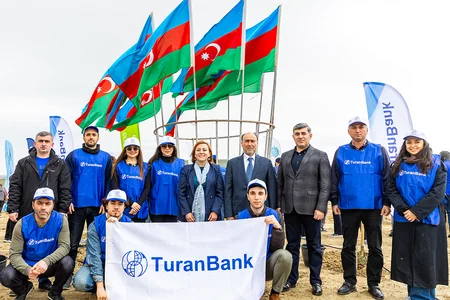 TuranBank-dan “Yaşıl gələcəyə” növbəti addım: 1 milyon ağac hədəfi