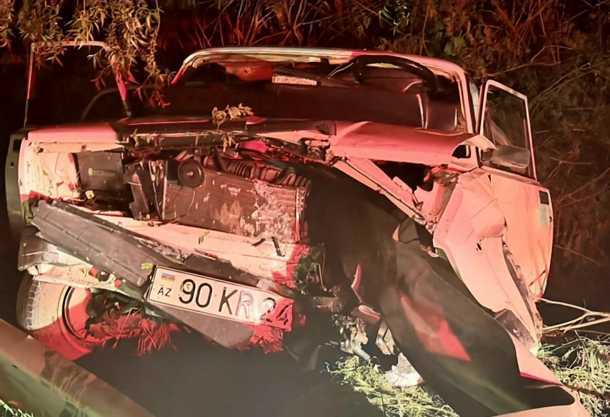 Yevlaxda avtomobil aşıb, 10 yaşlı uşaq ölüb