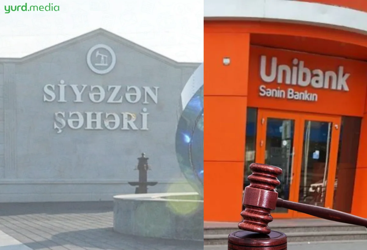 “Unibank” Siyəzəndə verdiyi kreditləri məhkəmə ilə yığır