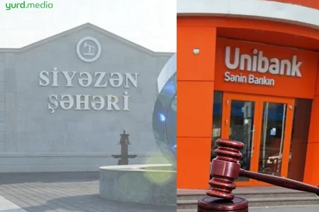 “Unibank” Siyəzəndə verdiyi kreditləri məhkəmə ilə yığır