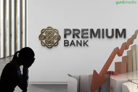 Premium Banka depozit qoyanlar azalır, kreditini ödəməyənlər artır