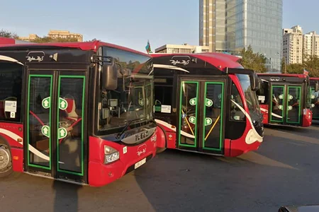 Bakıda bu avtobusların marşrutu dəyişdi - SİYAHI