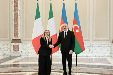 İtaliya Nazirlər Şurasının sədri Bakıda