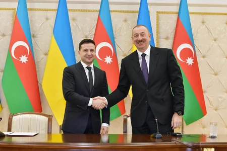 Prezidentlər Qəbələdə razılığa gəlinən məsələləri müzakirə etdi
