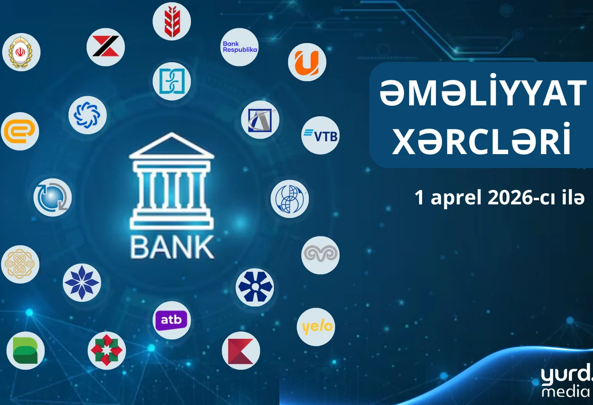 “PAŞA Bank” və “Bank VTB Azərbaycan”dan başqa bütün bankların əməliyyat xərcləri artıb - CƏDVƏL