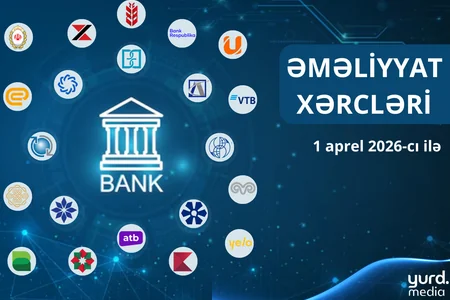 “PAŞA Bank” və “Bank VTB Azərbaycan”dan başqa bütün bankların əməliyyat xərcləri artıb - CƏDVƏL