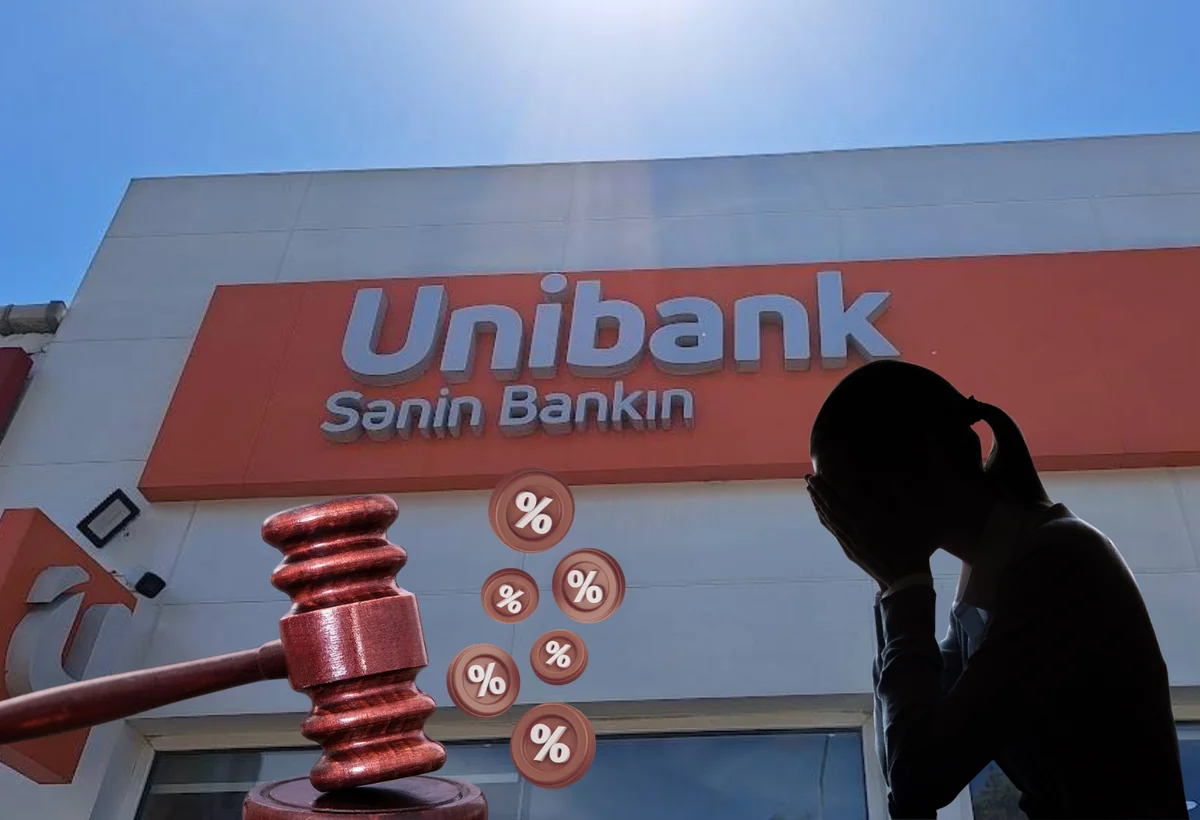Unibankın qadın müştəriləri 27,6 faizlə rəsmiləşən kredit xəttinə görə MƏHKƏMƏDƏ