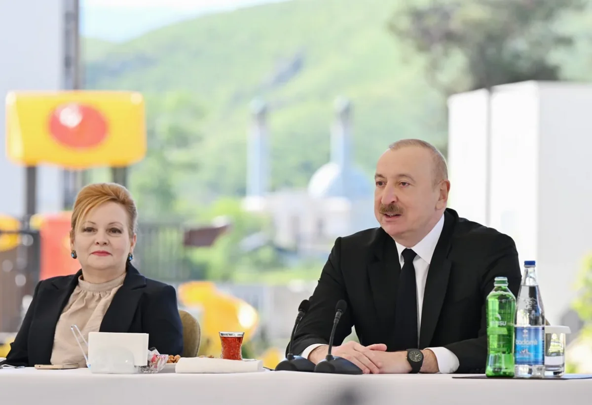 İlham Əliyev: İlyarım sonra Bakıdan Zəngilana dəmir yolu ilə gəlmək mümkün olacaq
