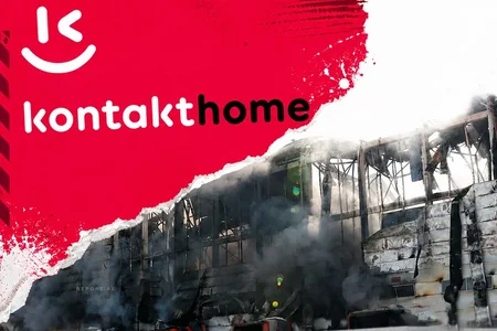 Qaradağda Kontakt Homeun anbarı belə söndürüldü - VİDEO