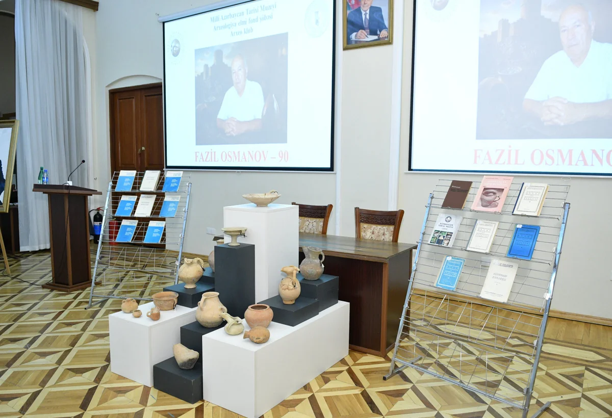 “Muzeydə bir arxeoloqun mirası”: Fazil Osmanovun 90 illik yubileyi qeyd olundu