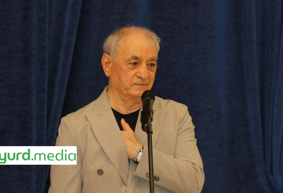 Xalq artisti Fəxrəddin Manafovla yaradıcılıq görüşü keçirilib - FOTO/VİDEO