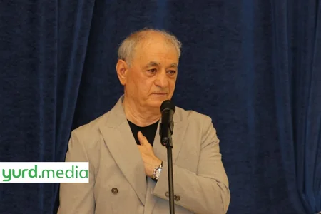 Gəncədə Xalq artisti Fəxrəddin Manafovla yaradıcılıq görüşü keçirilib - FOTO/VİDEO