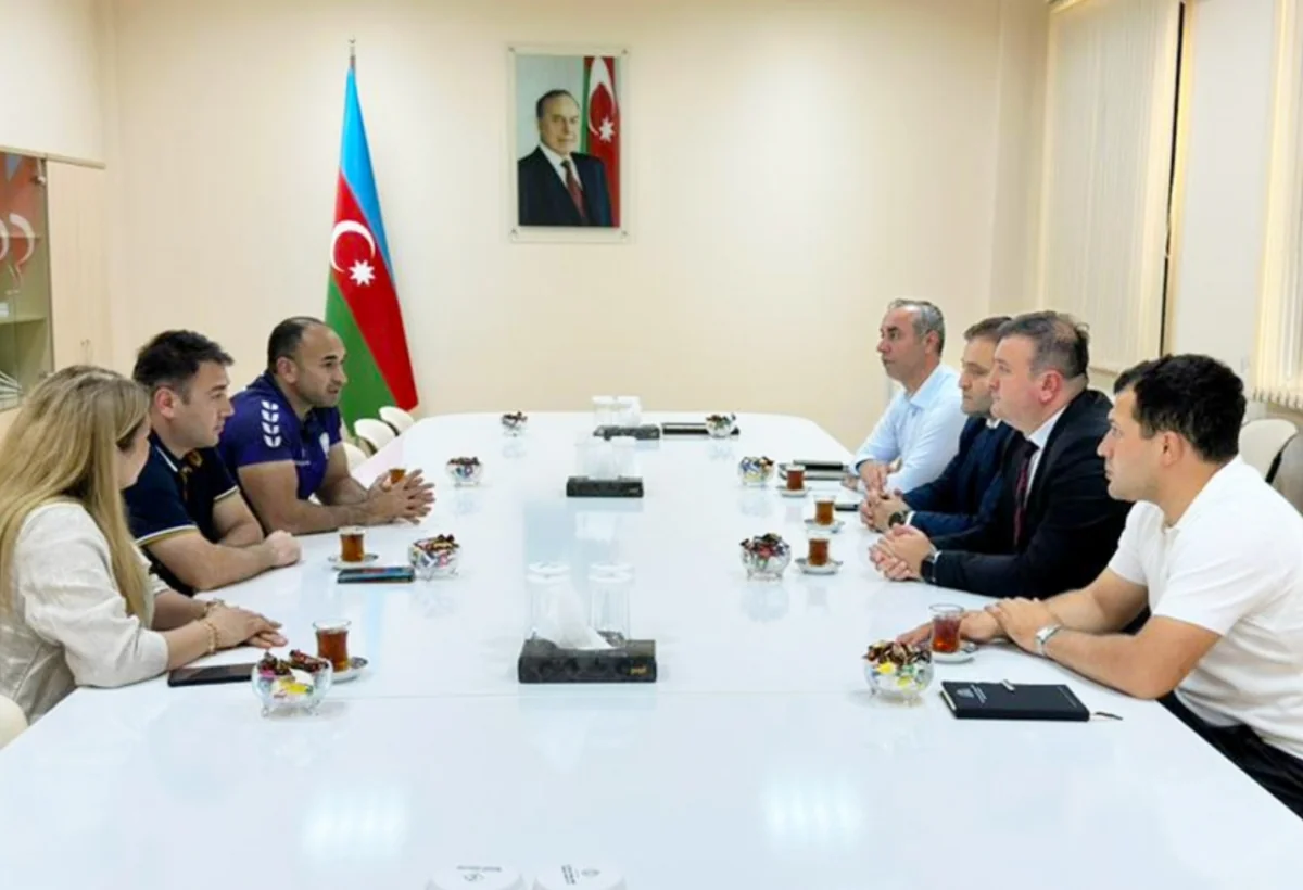 Kəndirlə mübarizə idman növünün inkişafı müzakirə olunub - FOTO