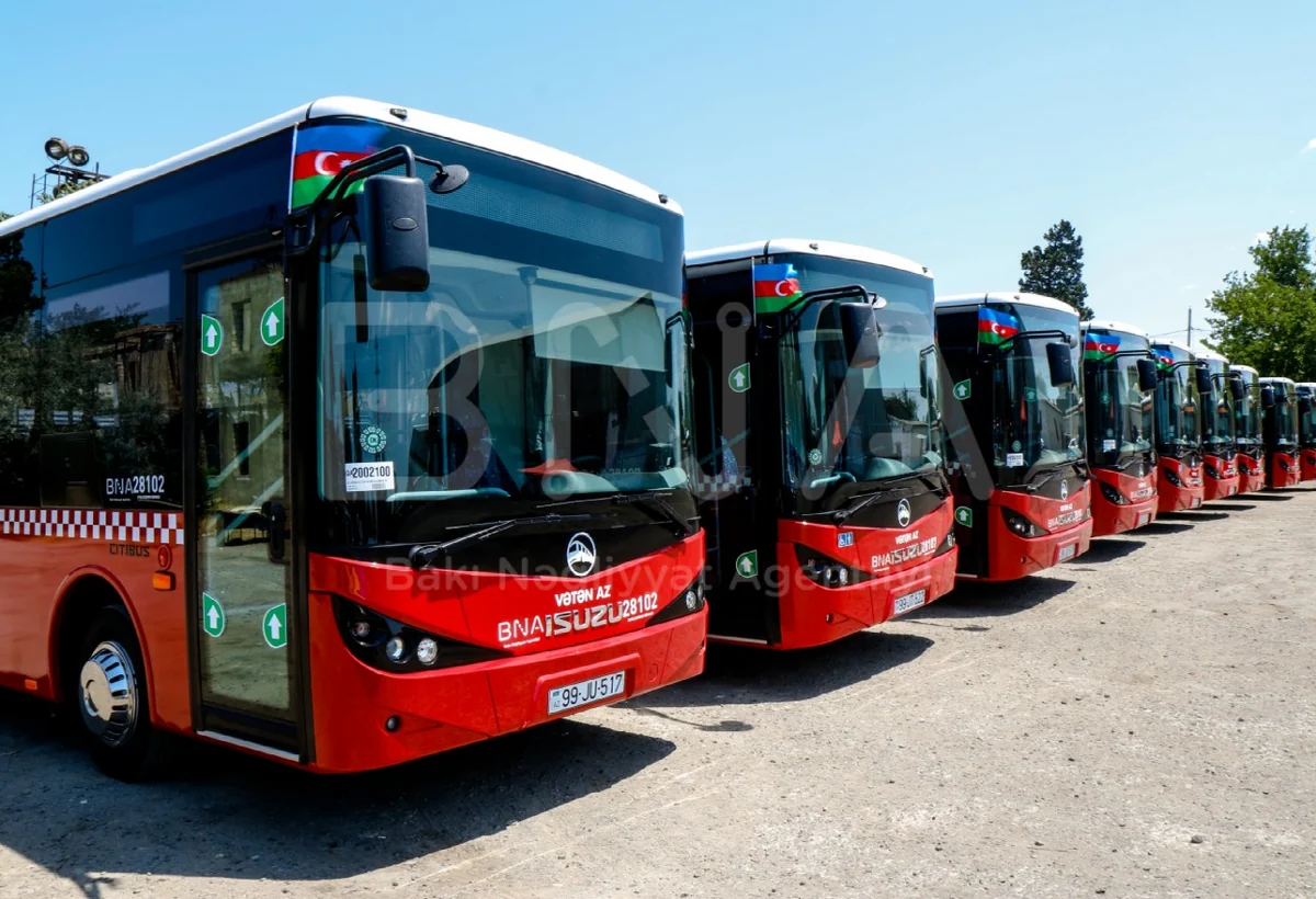 Yanvar-aprel  aylarında 300-dən çox avtobus gətirilib