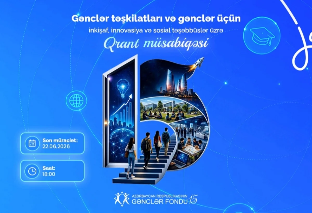 Gənclər Fondu yeni qrant müsabiqəsi elan edib