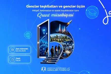 Gənclər Fondu yeni qrant müsabiqəsi elan edib