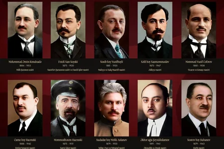 108 il əvvəl qurulan ilk demokratik respublikanın heyəti - SİYAHI