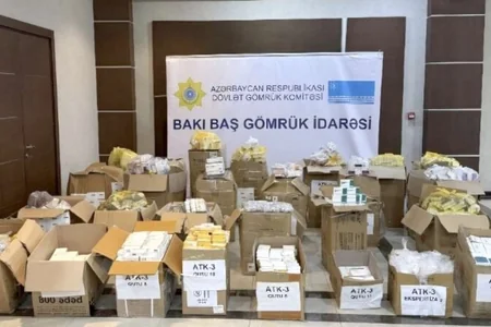 Sumqayıtda aptekin anbarından 40 mindən çox qeydiyyatsız dərman çıxdı