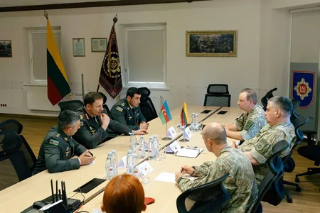 Azərbaycan Litva hərbi polisinin NATO tərkibində fəaliyyətini öyrənir