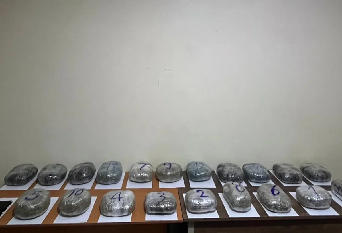 Azərbayca-İran sərhədində ƏMƏLİYYAT: 20 kiloqramdan artıq narkotik aşkarlandı