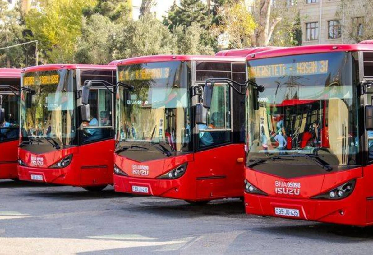 Bakıda bu xətti üzrə bütün avtobuslar yeniləndi