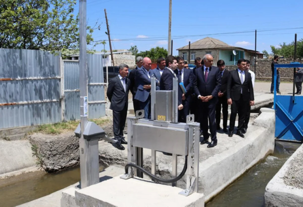 Həsənsu kəndində su ölçülməsi üçün yeni texnologiya quraşdırılıb