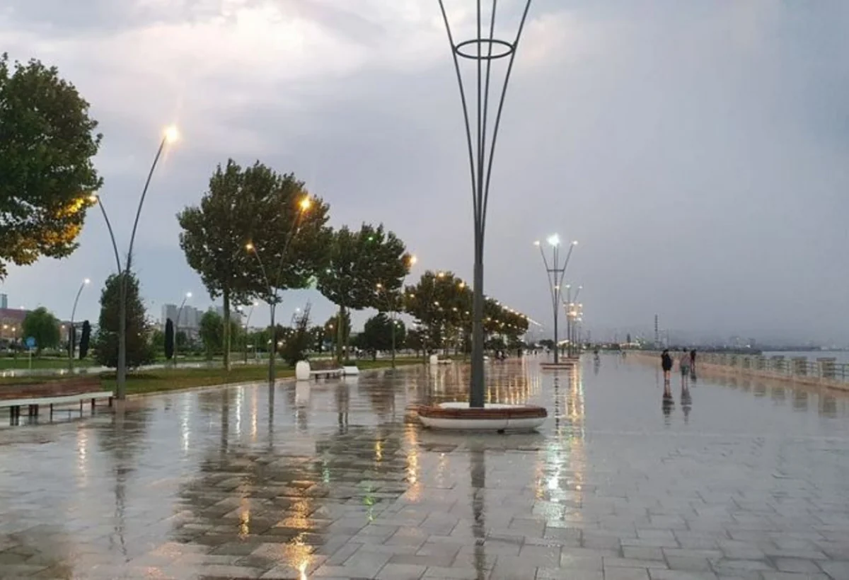 Bakıya aylıq normanın 60%-i qədər yağış yağdı
