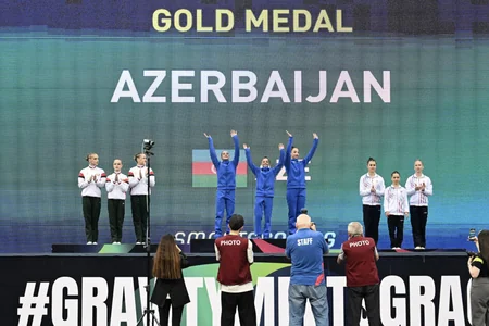 Azərbaycan gimnastlarından Dünya Kubokunda qızıl medal