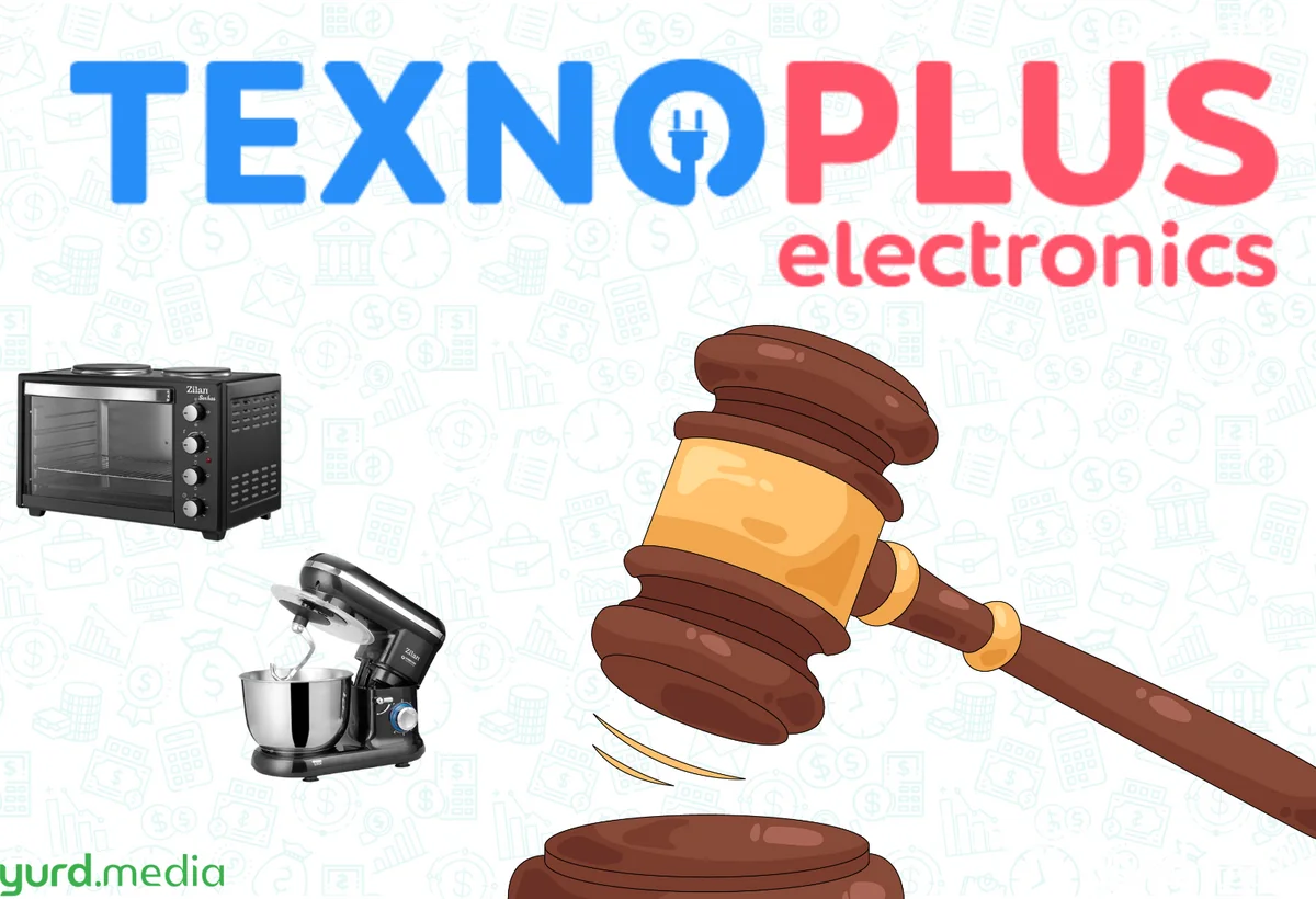 “Texnoplus” satdığı “ZLN” markalı mikser və elektrikli sobaya görə MƏHKƏMƏDƏ