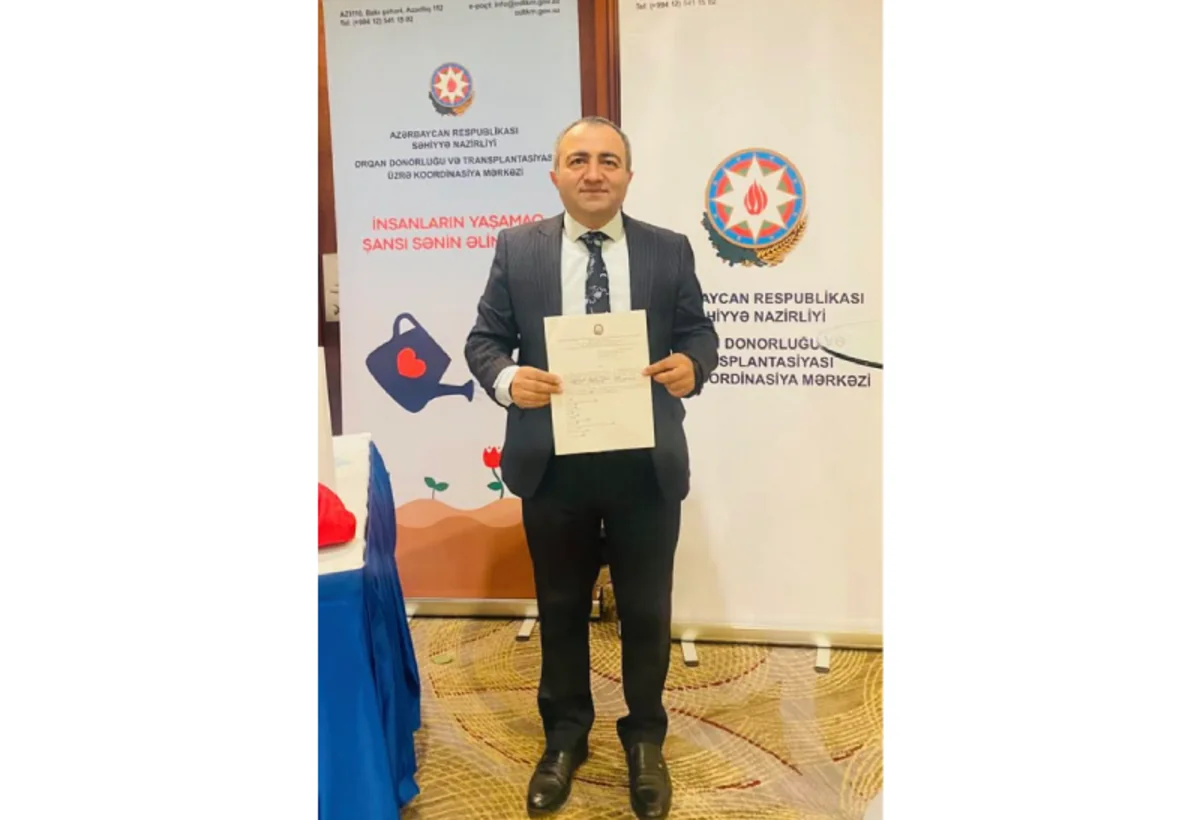 Gözəl nümunə: Qəzadan sonra bütün orqanlarını bağışladı