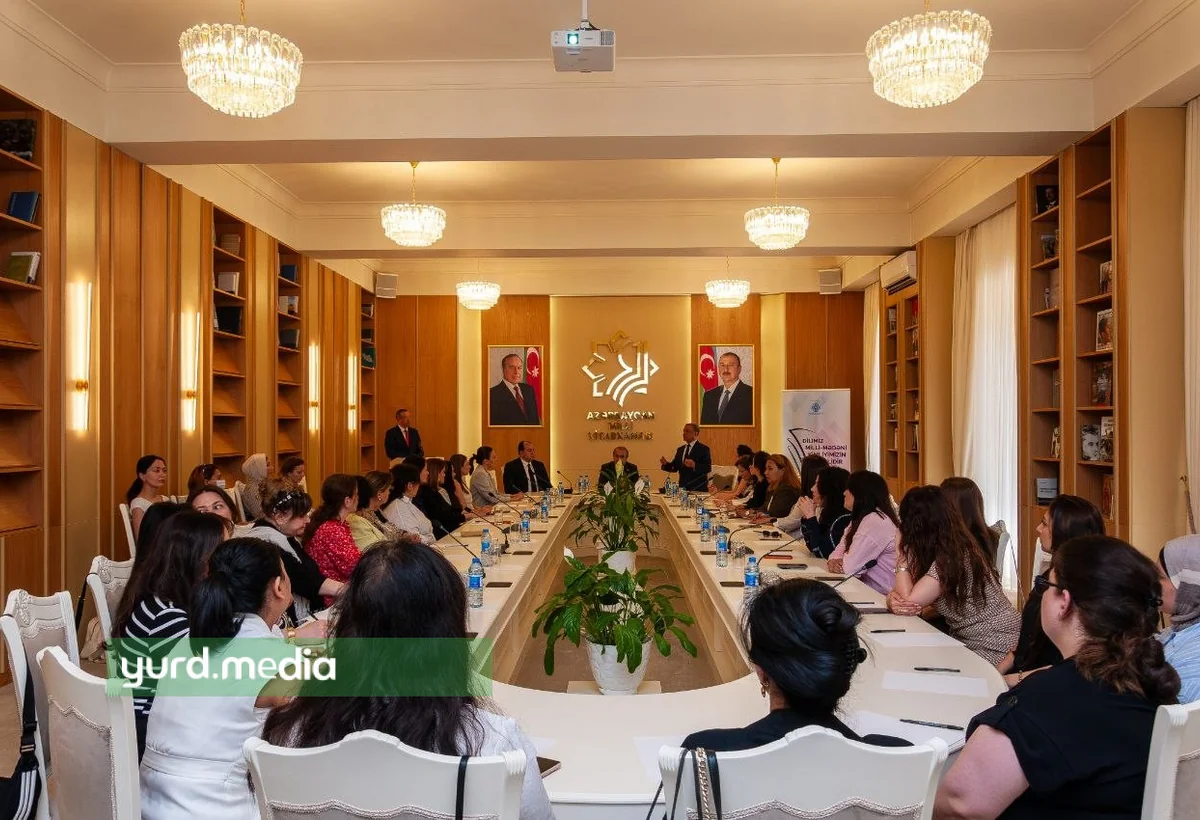 Dilimiz milli-mədəni kimliyimizin təməlidir üzrə seminar - FOTO