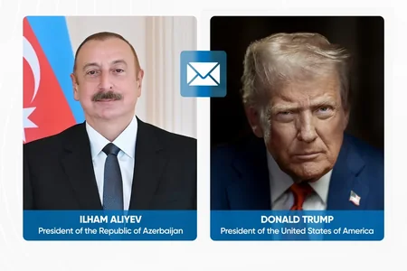 Prezident İlham Əliyev Donald Trampı yubileyi münasibətilə təbrik edib