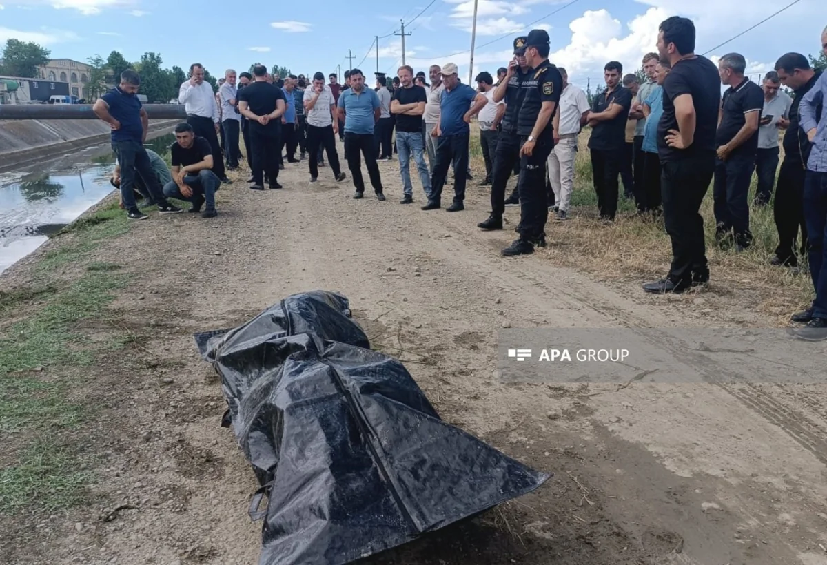 Kanaldan 40 yaşlı kişinin meyiti çıxdı