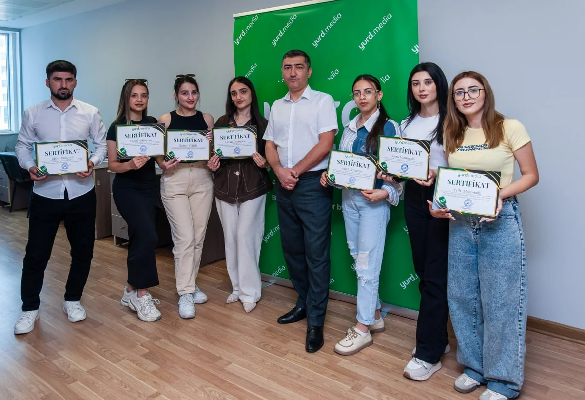 “Praktik Media Məktəbi”nin ilk qrupunun təlim proqramı yekunlaşdı