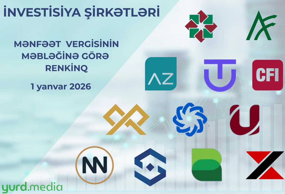 Ən çox mənfəət vergisi ödəyən investisiya şirkətləri - CƏDVƏL