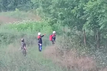 Xilasedicilər və kənd camaatı meşədə itkin düşənləri belə tapdı - VİDEO