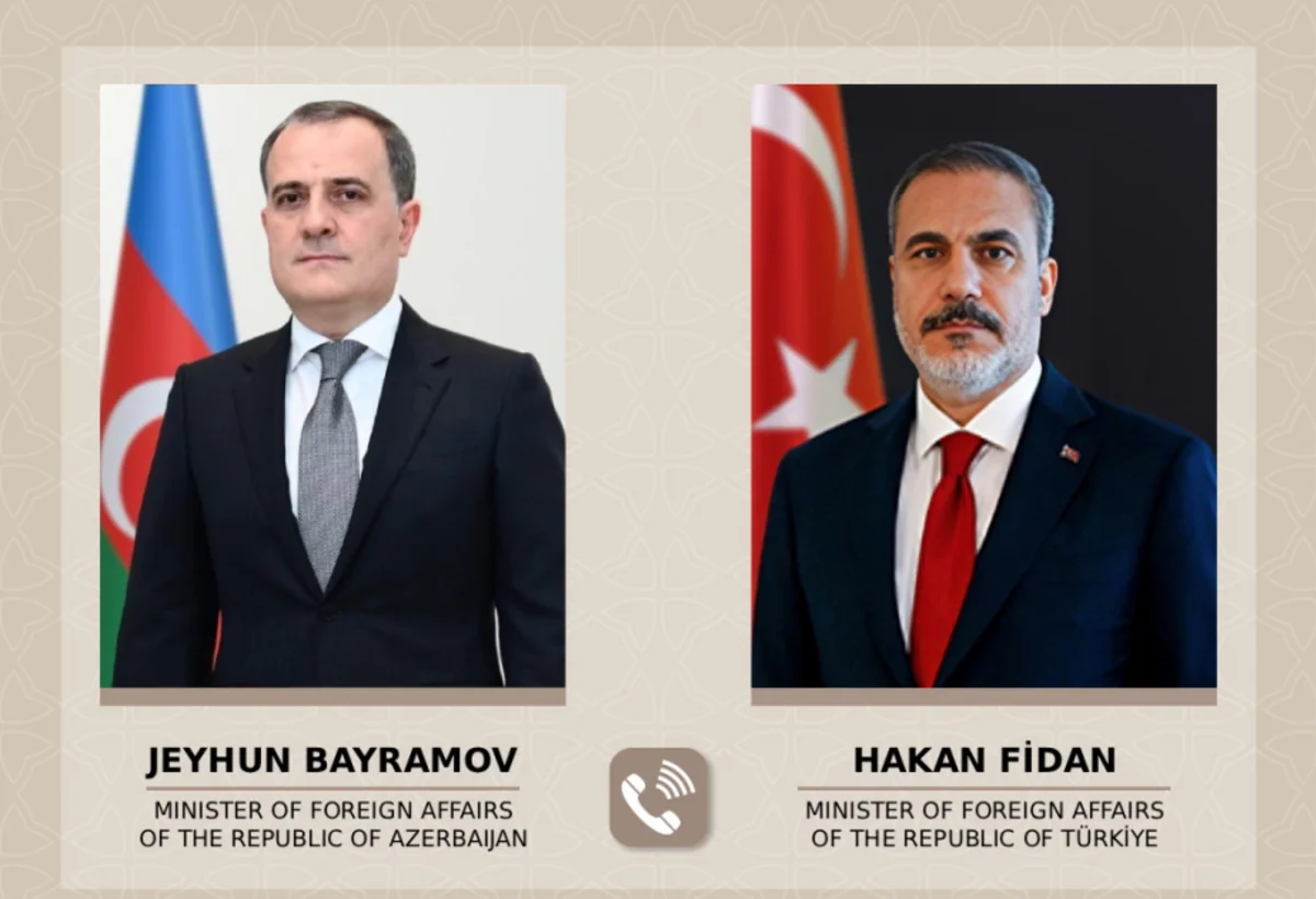 Azərbaycan və Türkiyə XİN başçıları təhlükəsizlik vəziyyətini müzakirə ediblər