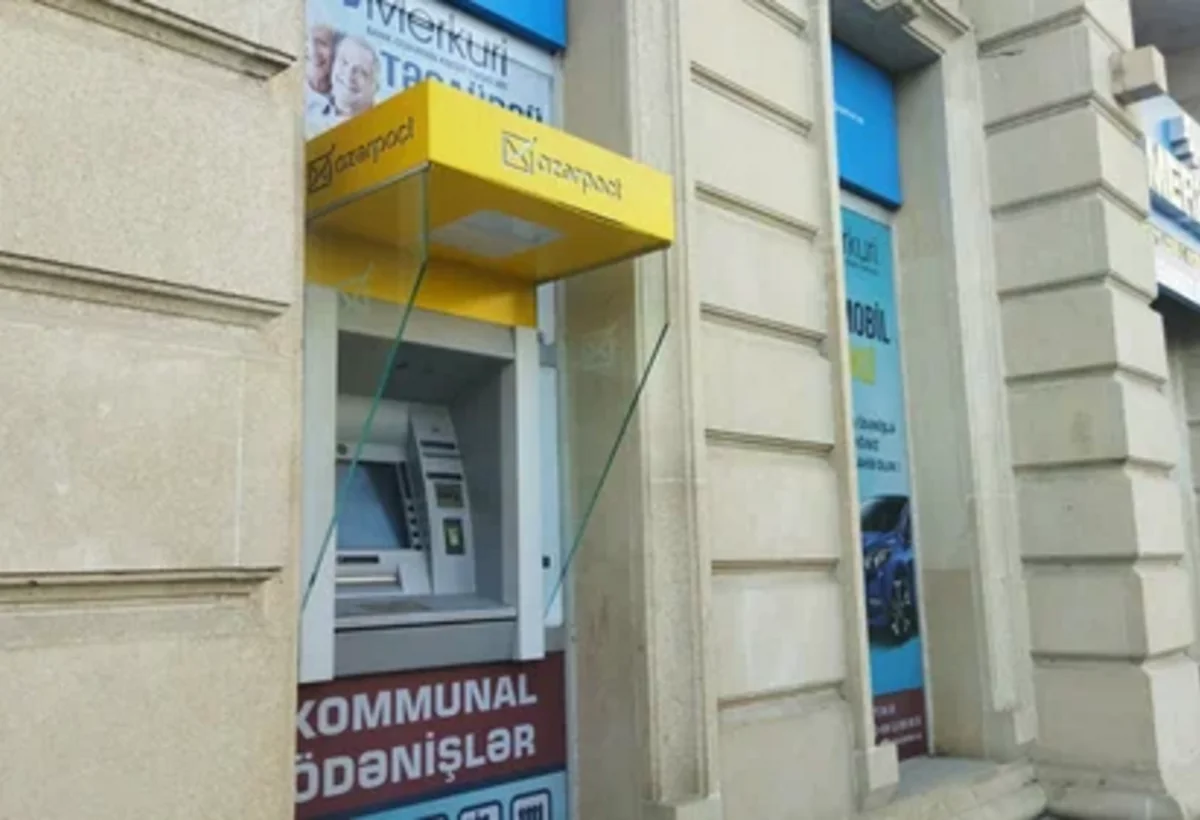 “Azərpoçt” bankomatlarının sayını açıqlayıb