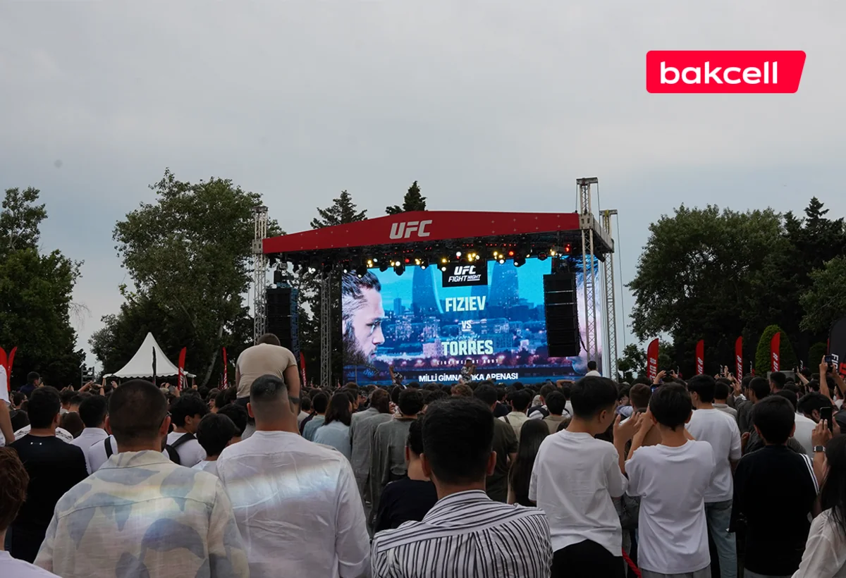 Bakcell ilə Bakıda unudulmaz UFC həyəcanı yaşandı