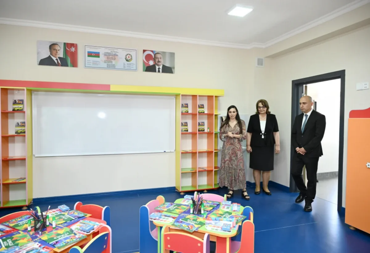 Leyla Əliyeva məktəb açılışı, Cümə məscidi, arıçı ailəsində - FOTO