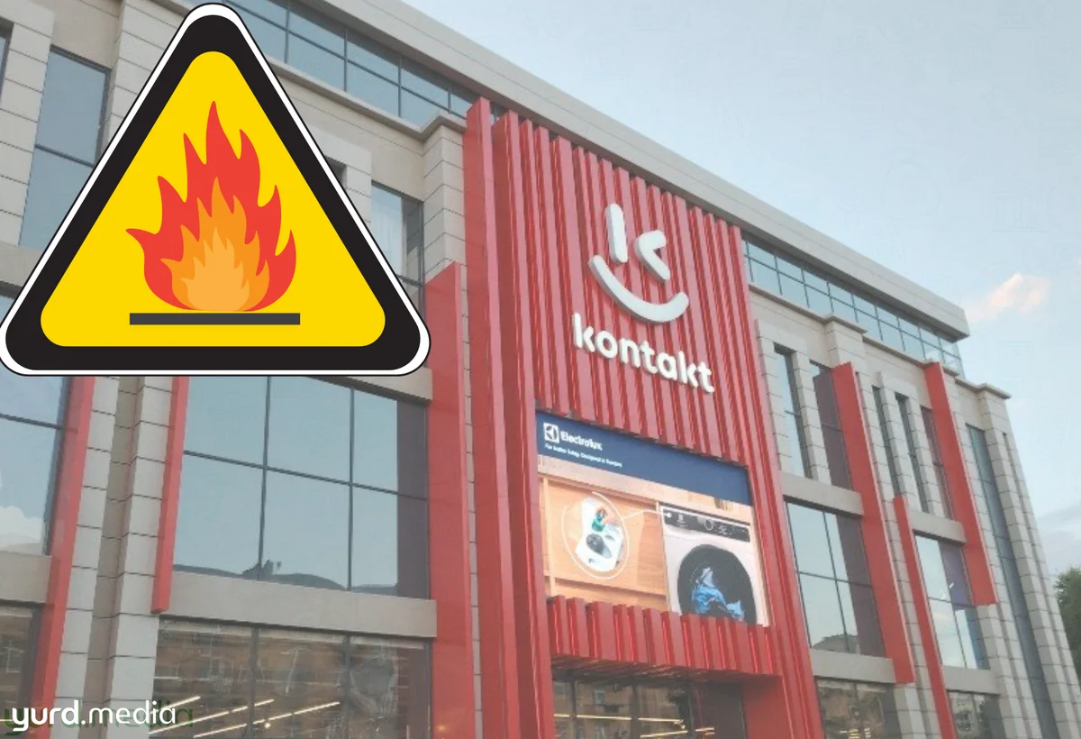 Kontakt Home”nin bu mağazası yanğın təhlükəsinə görə CƏRİMƏLƏNDİ